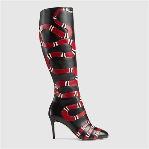 gucci boots for women snake|Gucci boots snake bottom.